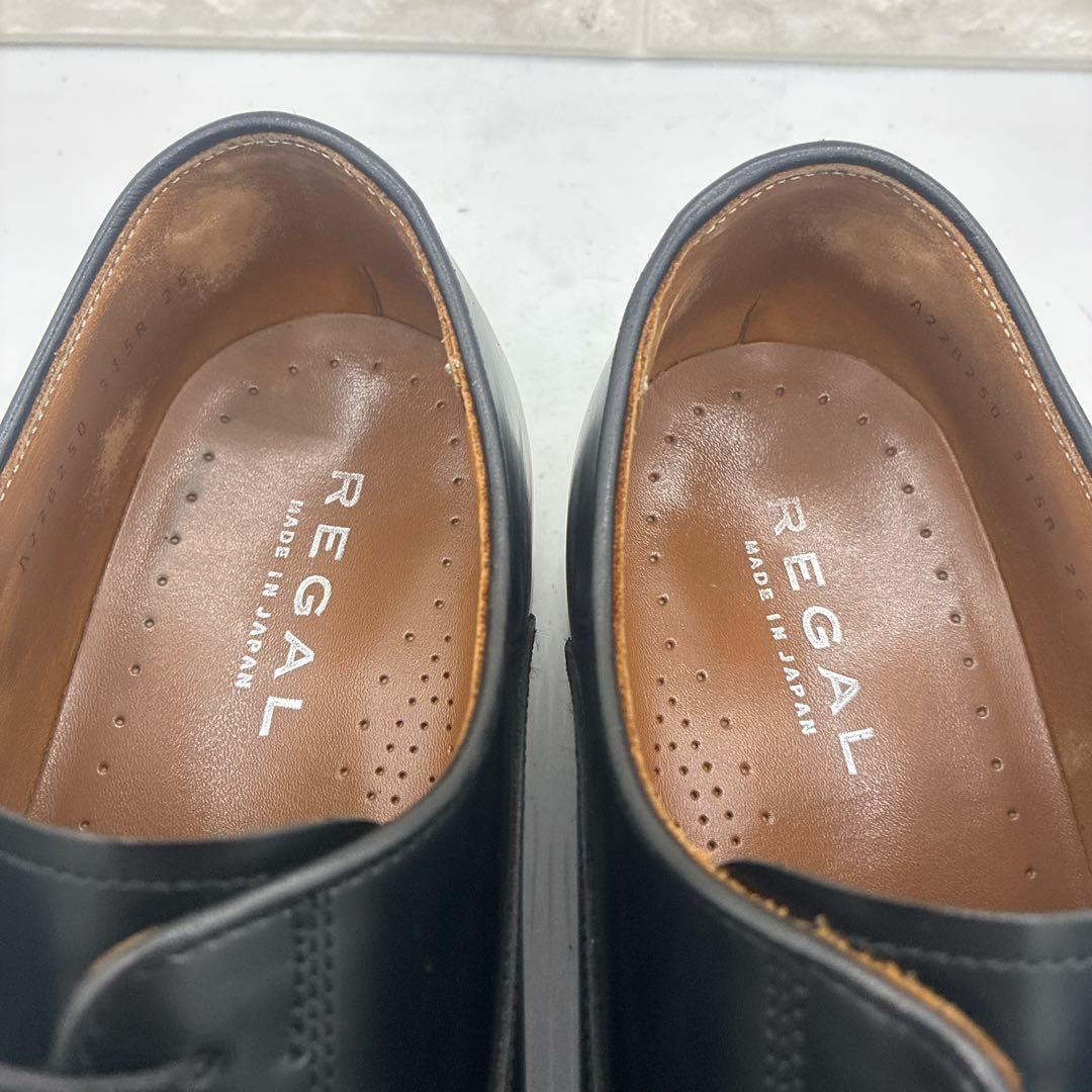 【良品】REGAL リーガル 315R ビジネスシューズ 26 ストレートチップ