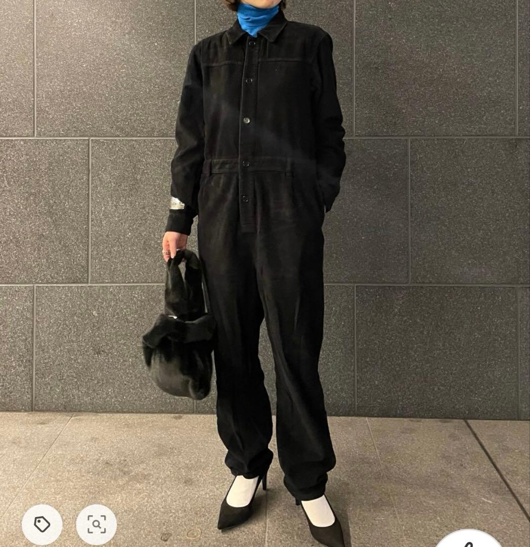 baserange コーデュロイオールインワン