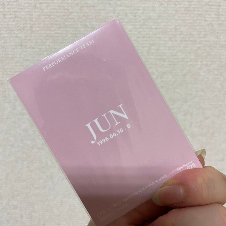 SEVENTEEN ジュン 直筆サイン入りトレカ