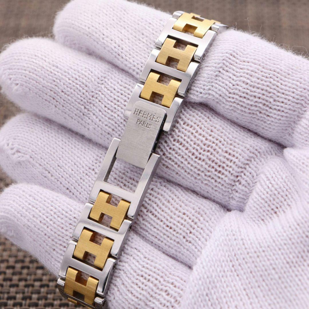 正規品【新品電池】HERMES クリッパー/人気モデル 美品 コンビ 動作良好