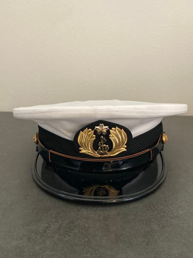 海上自衛隊　制帽　KURE BOSHI ※官給品ではない　サイズ57cm