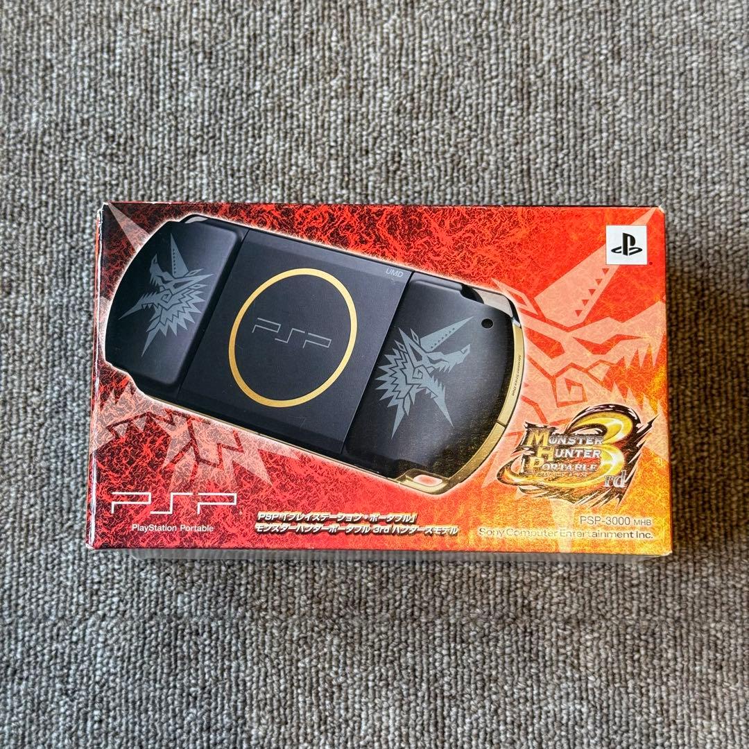 PSP-3000 本体 モンスターハンターポータブル 3rd ハンターズモデル