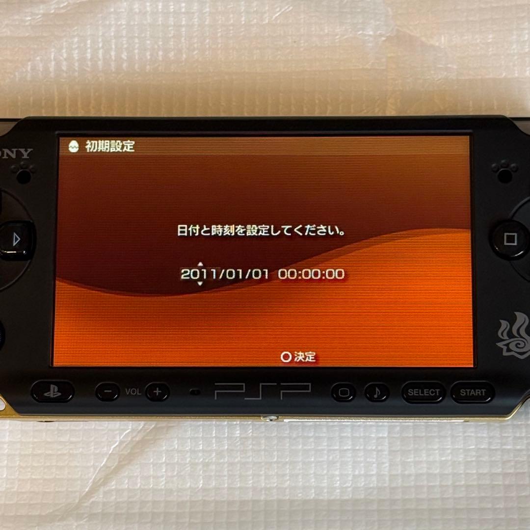 PSP-3000 本体 モンスターハンターポータブル 3rd ハンターズモデル
