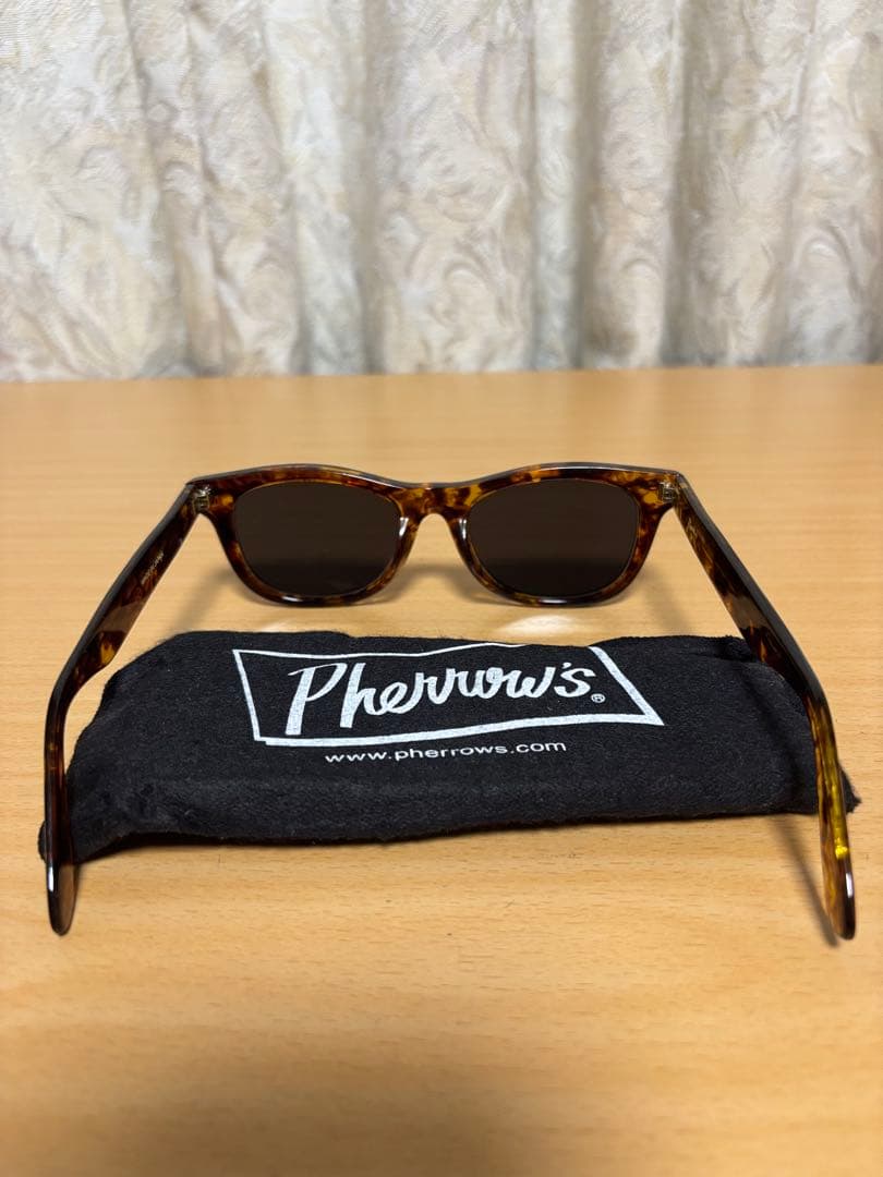 N*d様 Pherrow's べっ甲柄 サングラス　フェローズケース付　日本製