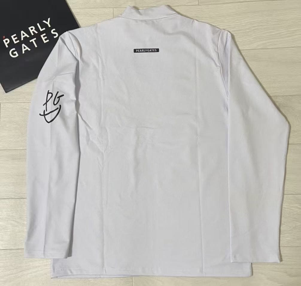 新品 新商品 正規品 パーリーゲイツ 吸水速乾 UV 遮熱 裏起毛 白 4 M