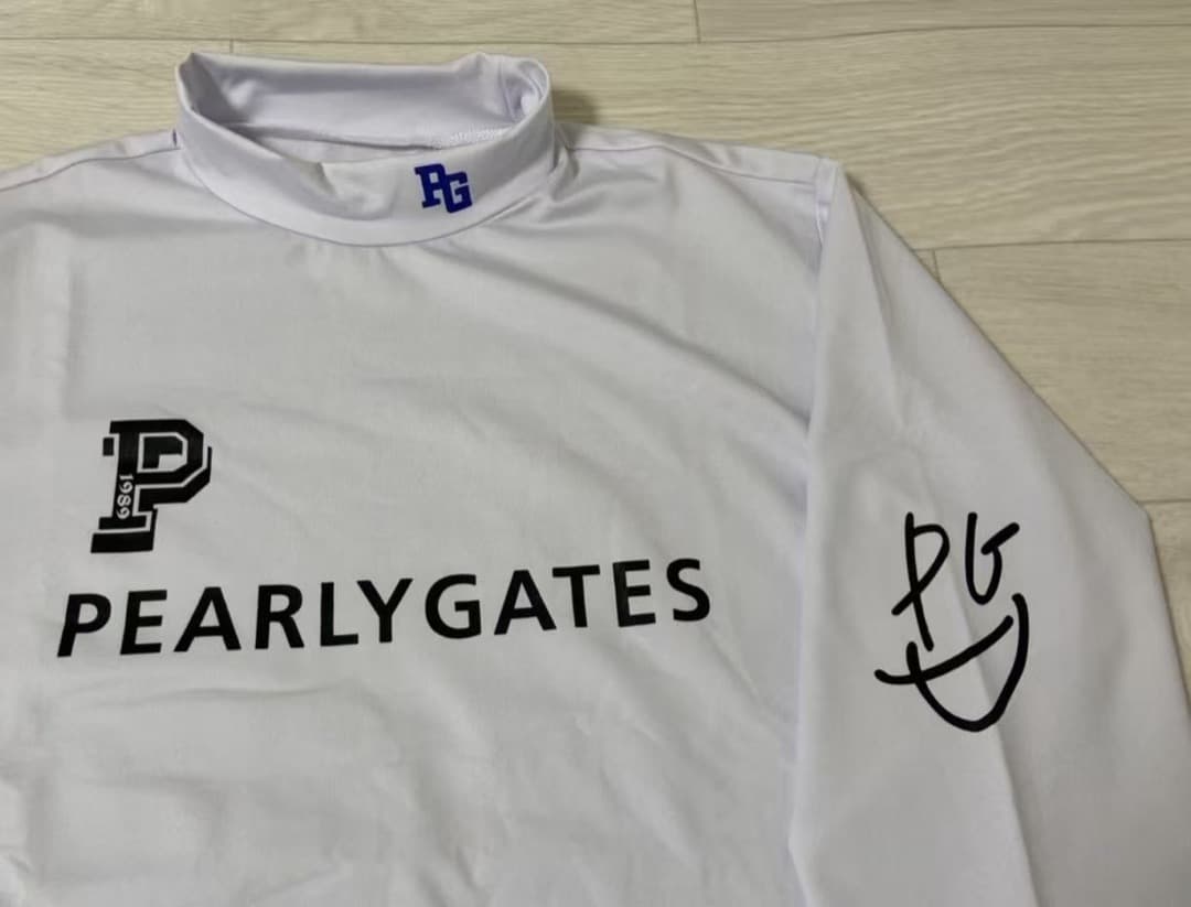 新品 新商品 正規品 パーリーゲイツ 吸水速乾 UV 遮熱 裏起毛 白 4 M