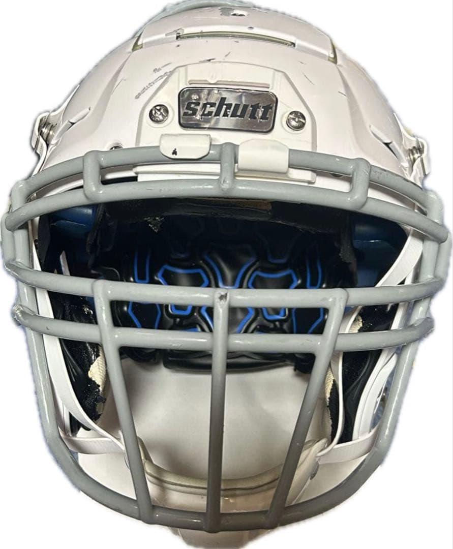 F7ホワイト アメリカンフットボールヘルメット