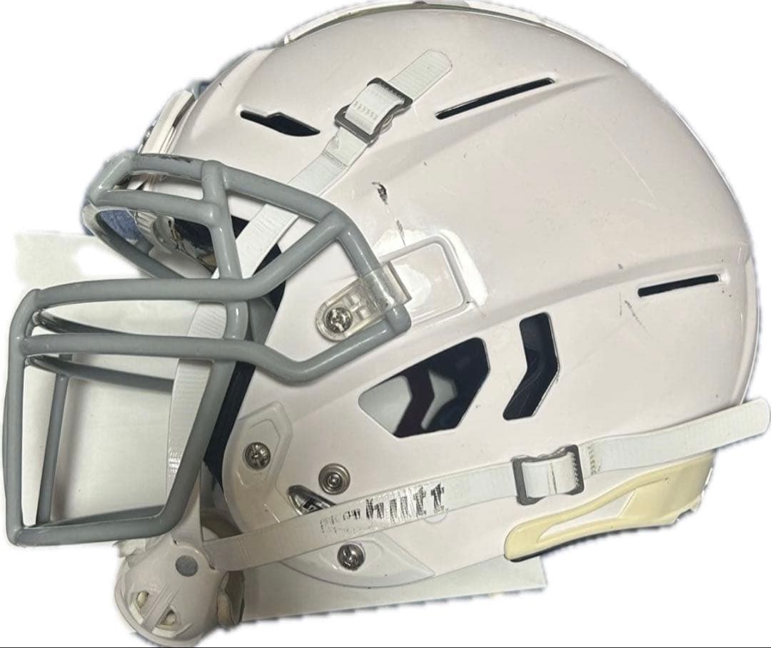 F7ホワイト アメリカンフットボールヘルメット