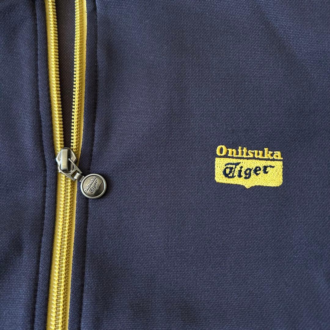 希少 オニツカタイガー　ワンポイント刺繍ロゴ　セットアップ