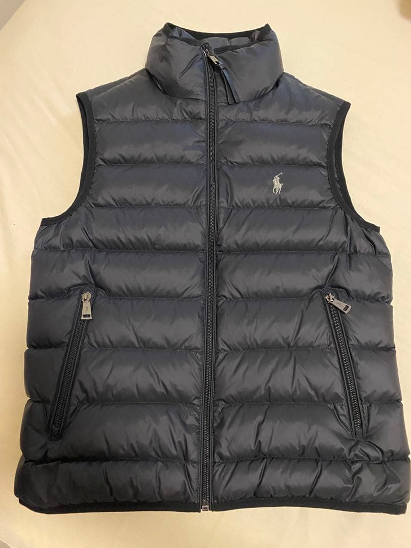 【美品】Polo Ralph Lauren ダウンベスト XS ブラック