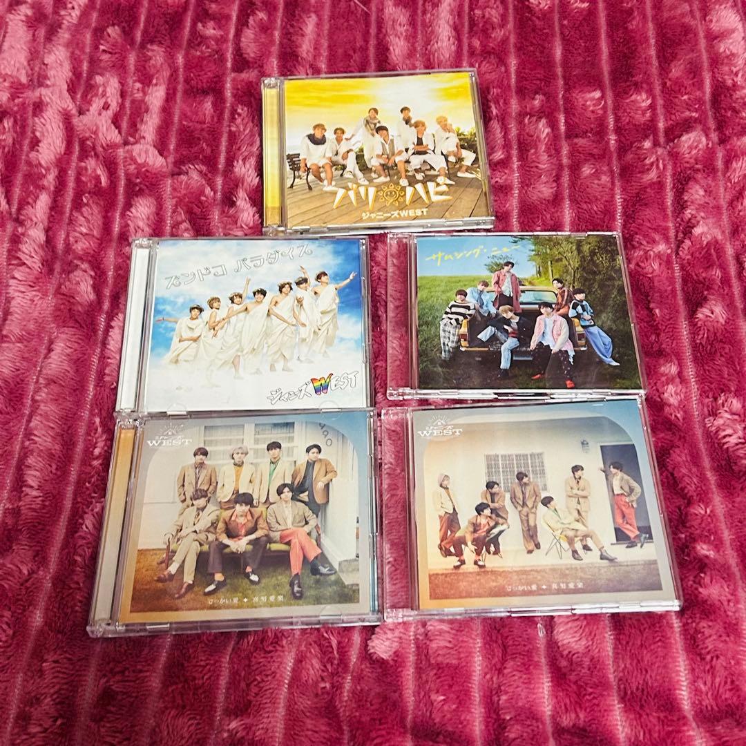 ジャニーズWEST CD まとめ売り　62枚