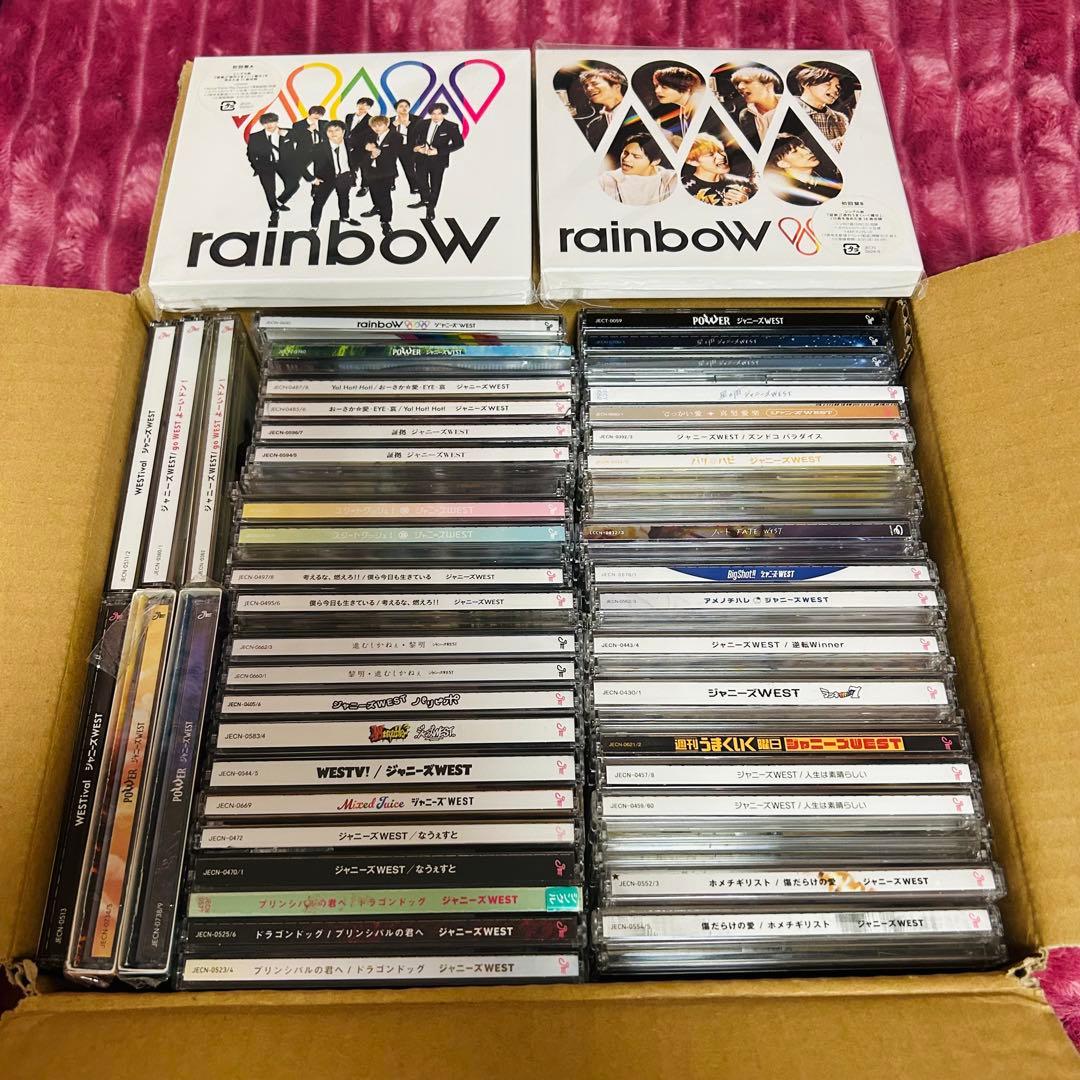 ジャニーズWEST CD まとめ売り　62枚