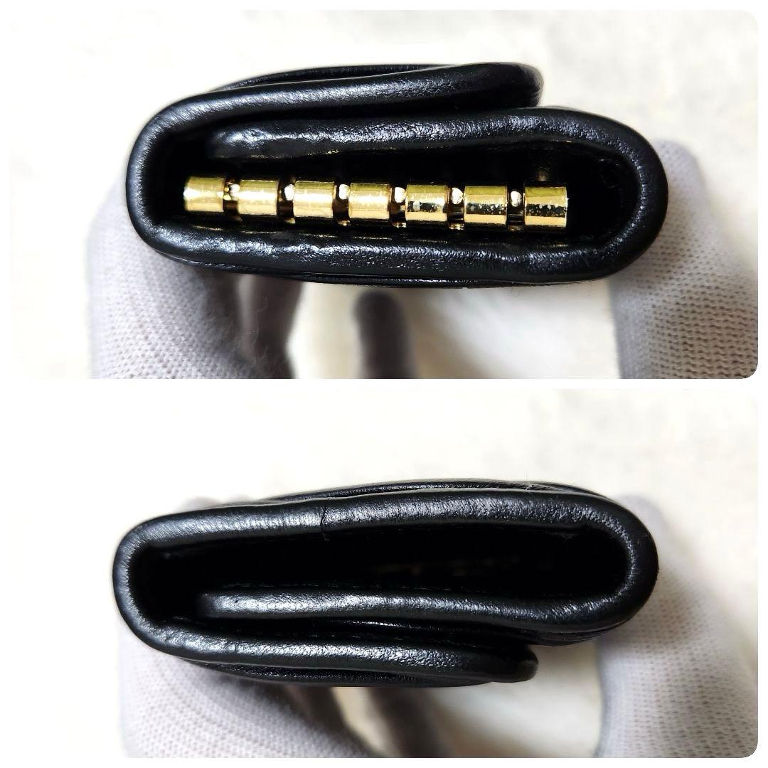 ✨ほぼ未使用　現行✨ミュウミュウ　キーケース　マトラッセ　RFID搭載　6連