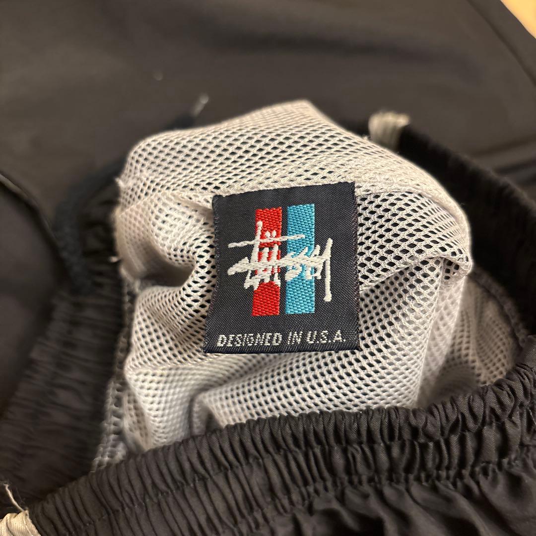 old stussy ナイロンパンツ トラックパンツ 90s usa製