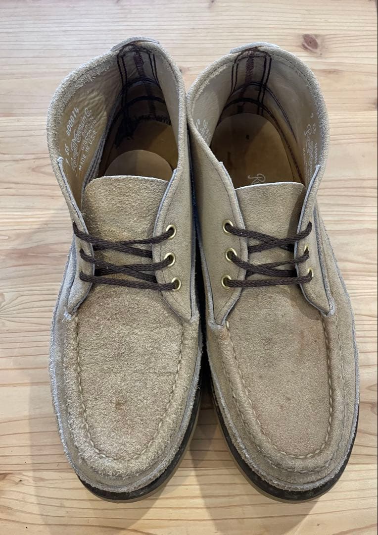 Russell Moccasin チャッカ US9 EEUSA製 Vibram