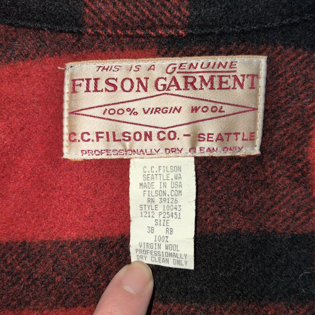 FILSON シングルマッキーノクルーザージャケット