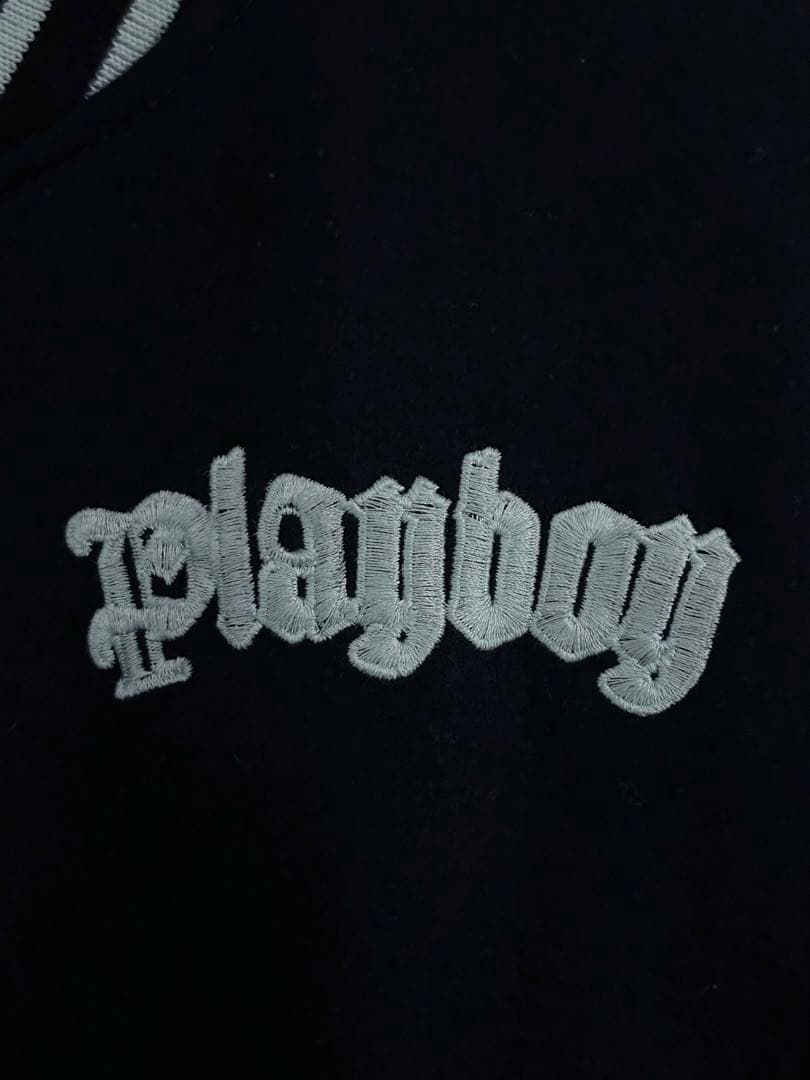 PLAYBOYリバーシブル ボンバージャケット スタジャン