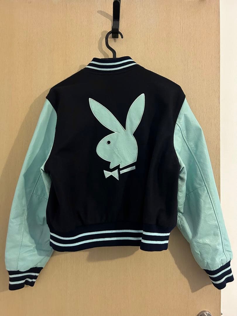 PLAYBOYリバーシブル ボンバージャケット スタジャン