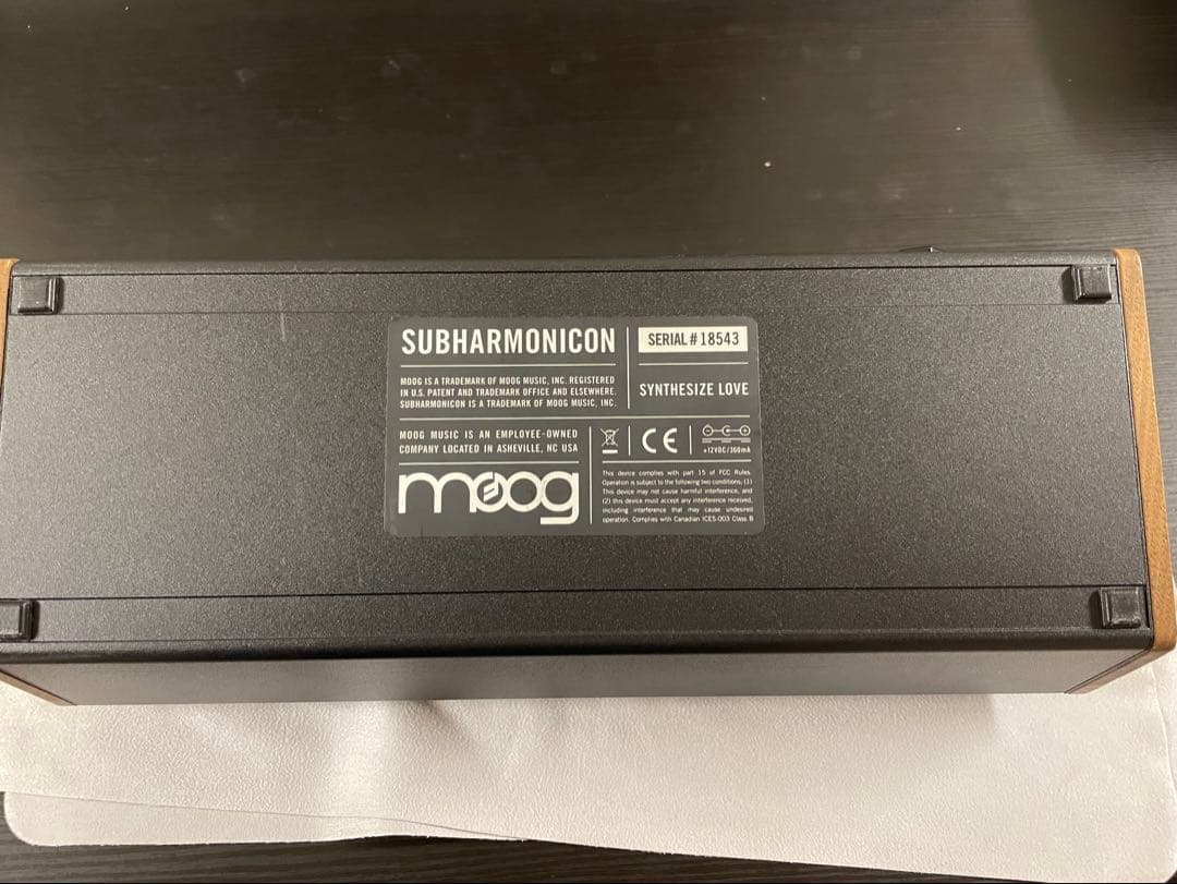 【値下げしました】moog SUBHARMONICON モジュラーシンセサイザー