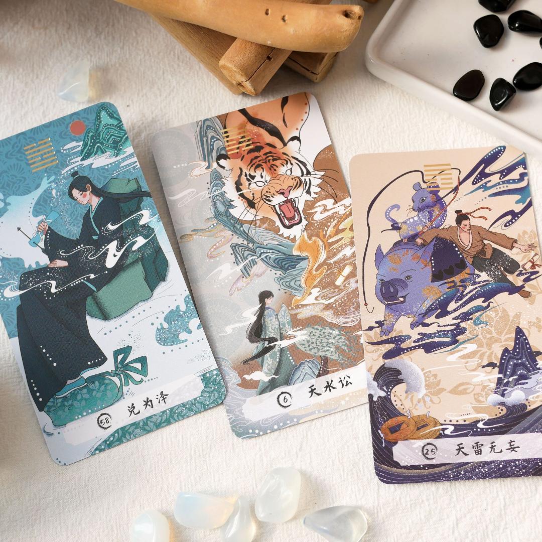 【正規品イーチンオラクルカード】美麗＆幻想的な古典伝統✨変化がテーマのデッキ