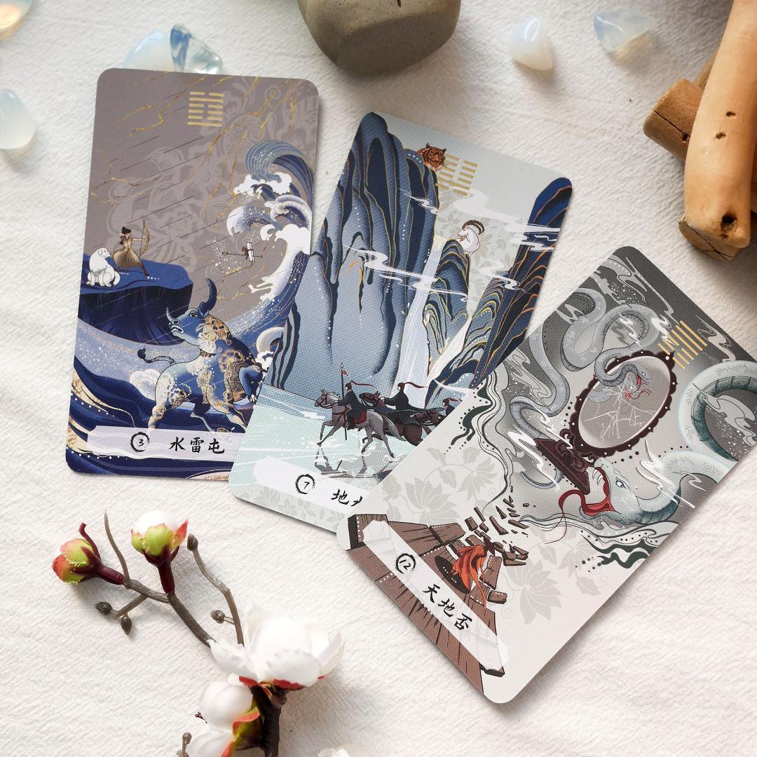 【正規品イーチンオラクルカード】美麗＆幻想的な古典伝統✨変化がテーマのデッキ