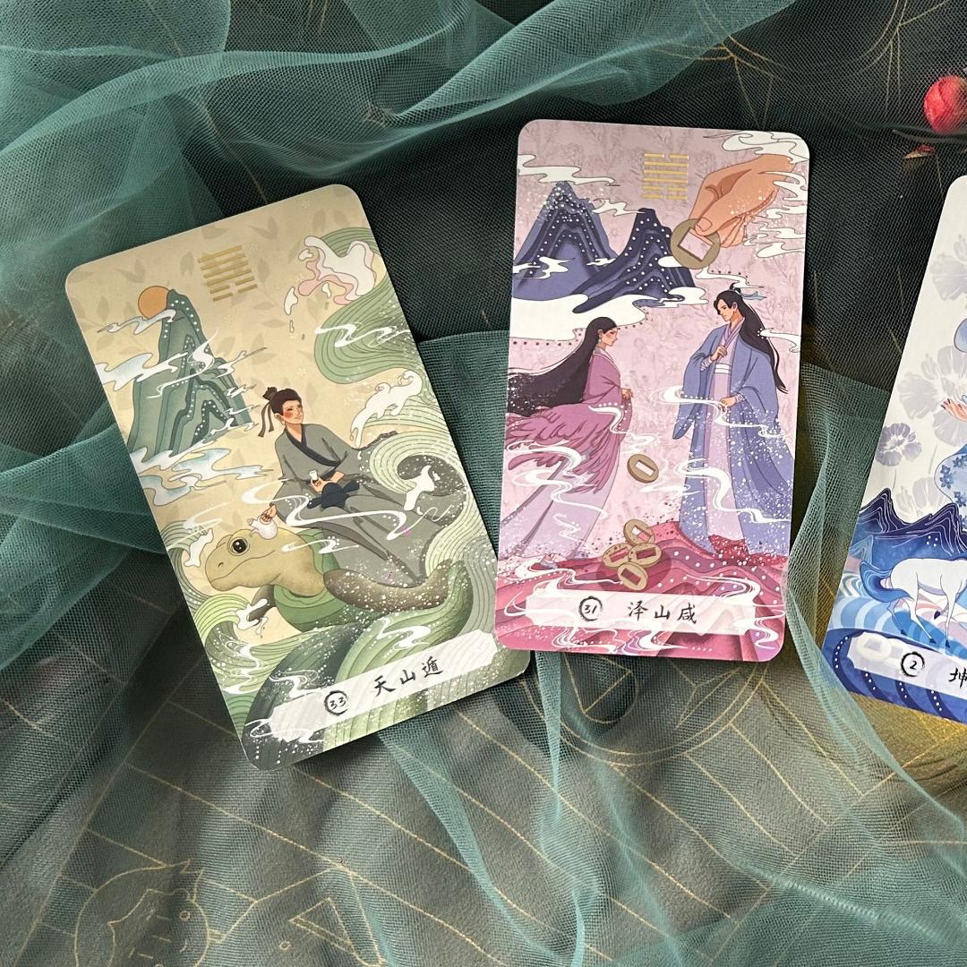 【正規品イーチンオラクルカード】美麗＆幻想的な古典伝統✨変化がテーマのデッキ