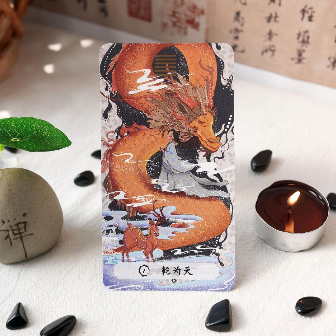 【正規品イーチンオラクルカード】美麗＆幻想的な古典伝統✨変化がテーマのデッキ