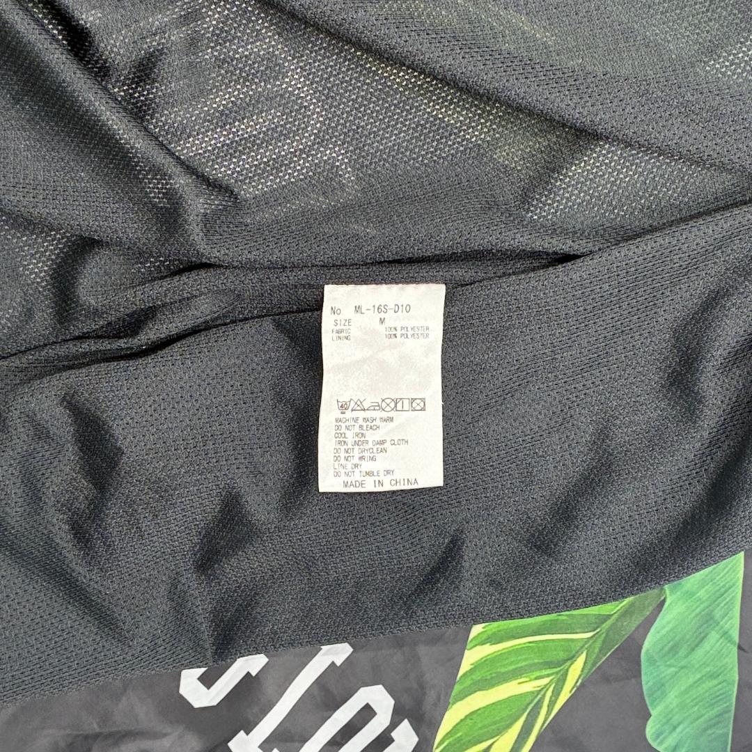 MARK & LONA マークアンドロナ 総柄 フーディ ナイロン パーカー M