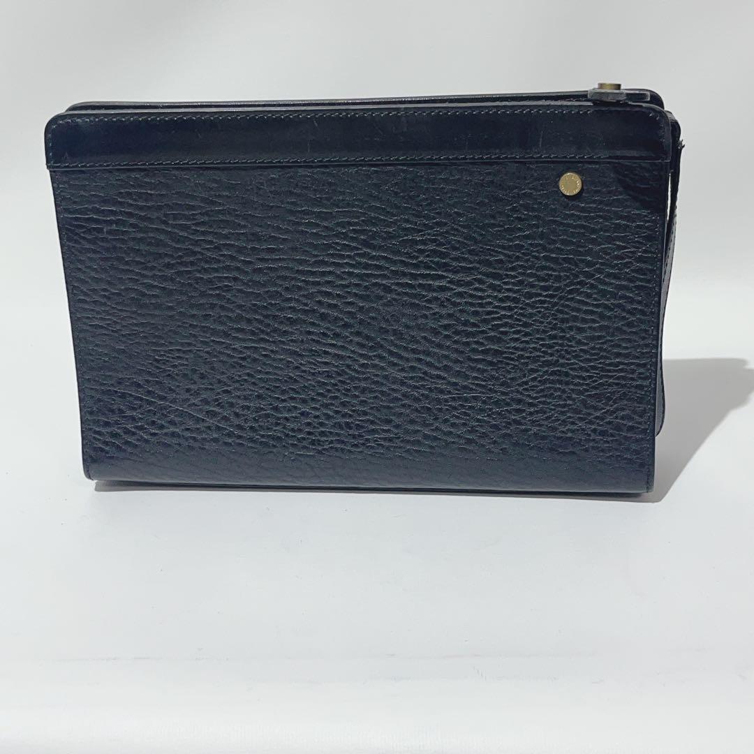 希少　バーバリー クラッチバッグ セカンドバッグ ノバチェック レザー