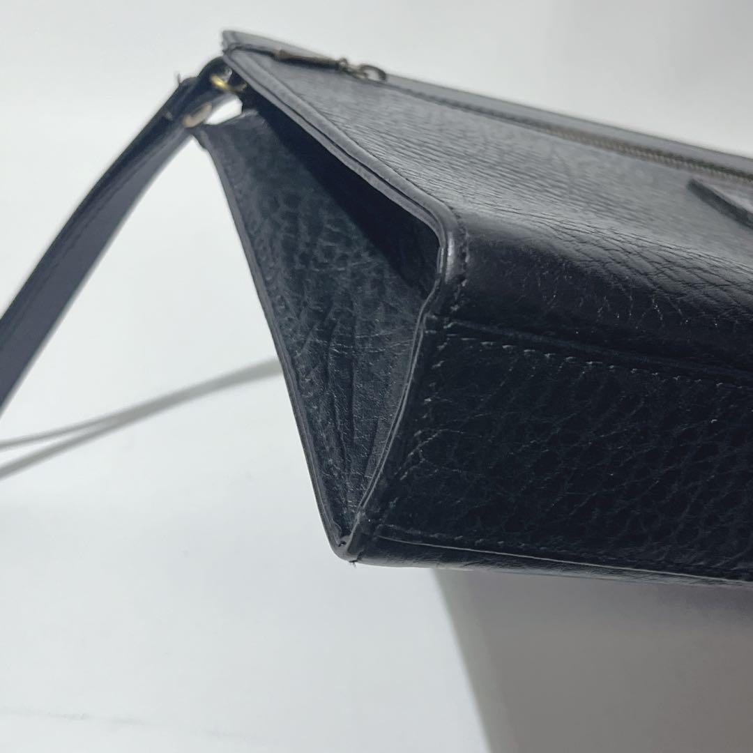 希少　バーバリー クラッチバッグ セカンドバッグ ノバチェック レザー