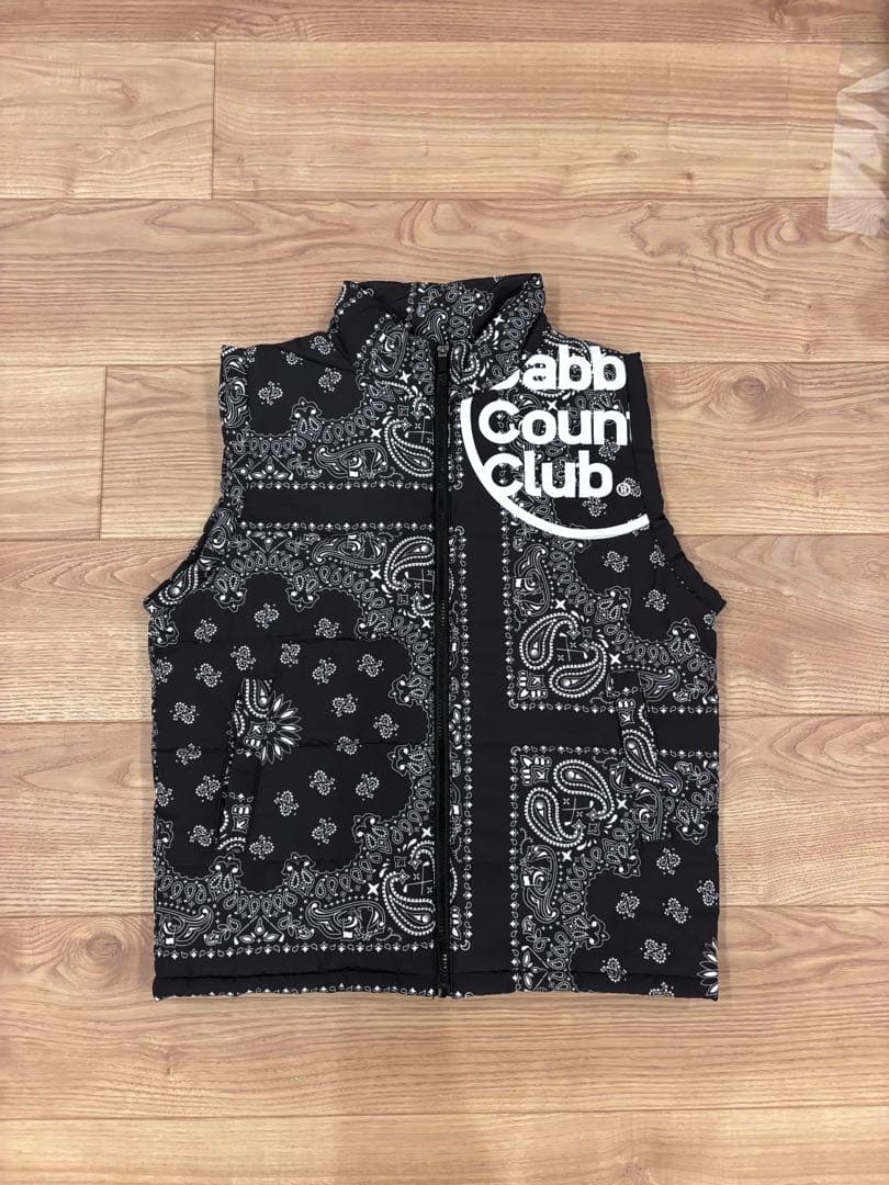 FR2 GOLF ペイズリー柄　中綿ベスト 新品 ダウンベスト　L