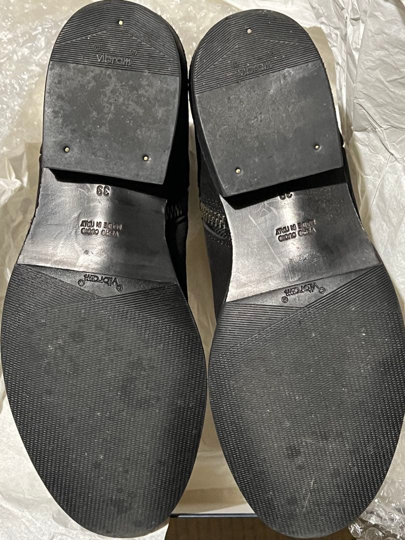 ラグスマックレガー ノンネイティブ　サイドジップブーツ　サイズ39 野口強