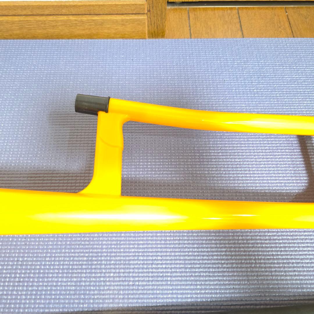 【209】pBoneピーボーン　イエロー　プラスチックトロンボーン　イエロー