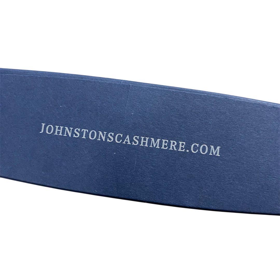 カシミヤ100％ 大判ストール マフラー Johnstons of Elgin