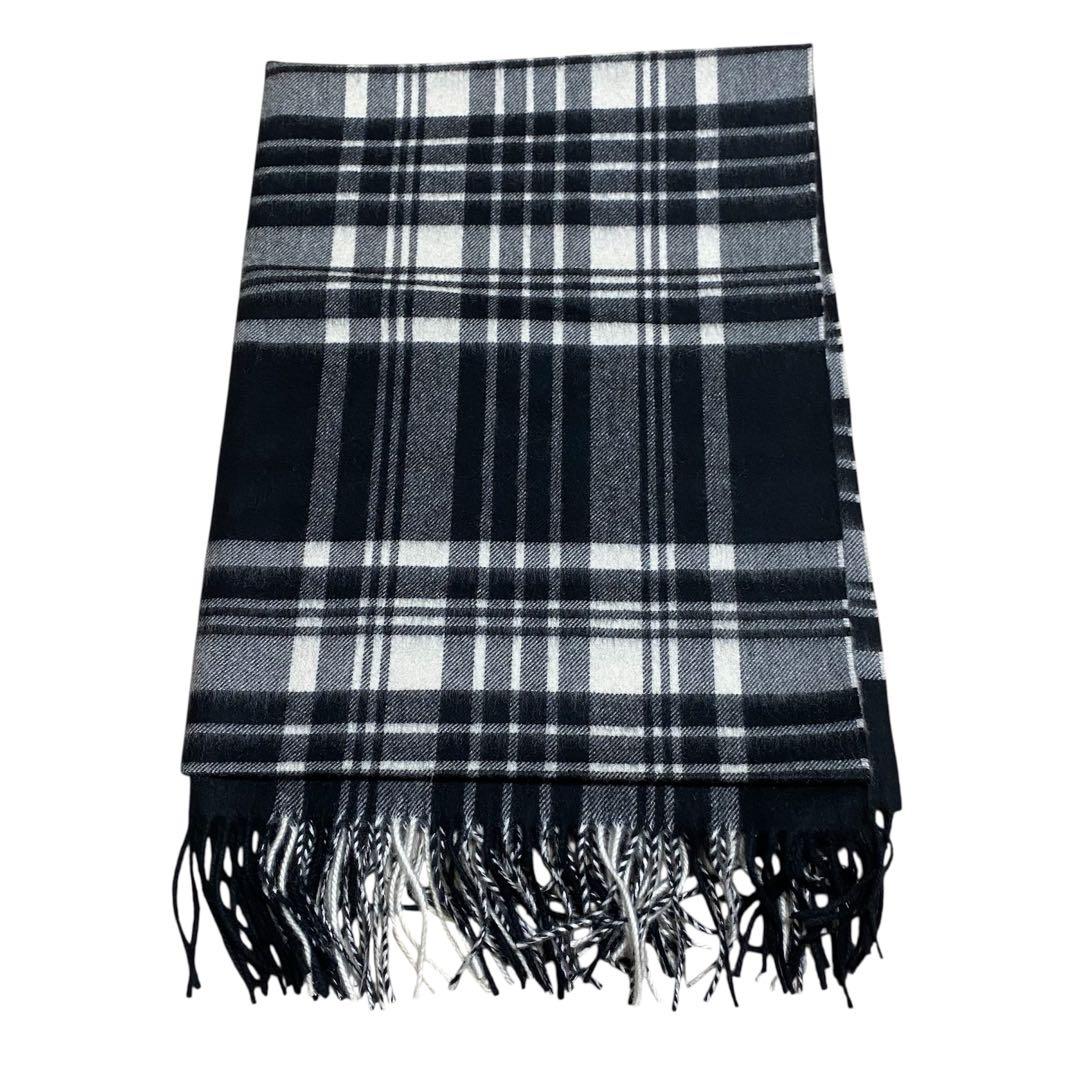 カシミヤ100％ 大判ストール マフラー Johnstons of Elgin
