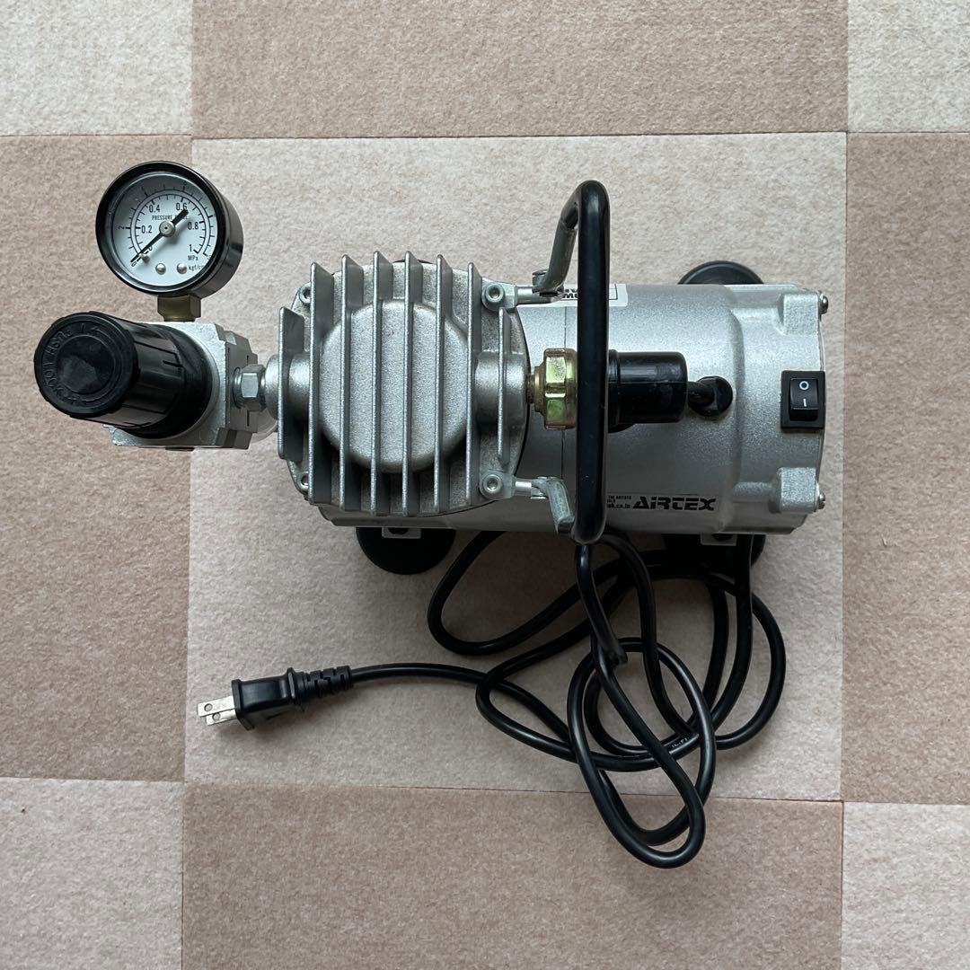 エアテックス コンプレッサー APC-001R &水取りセット1 AHB-1