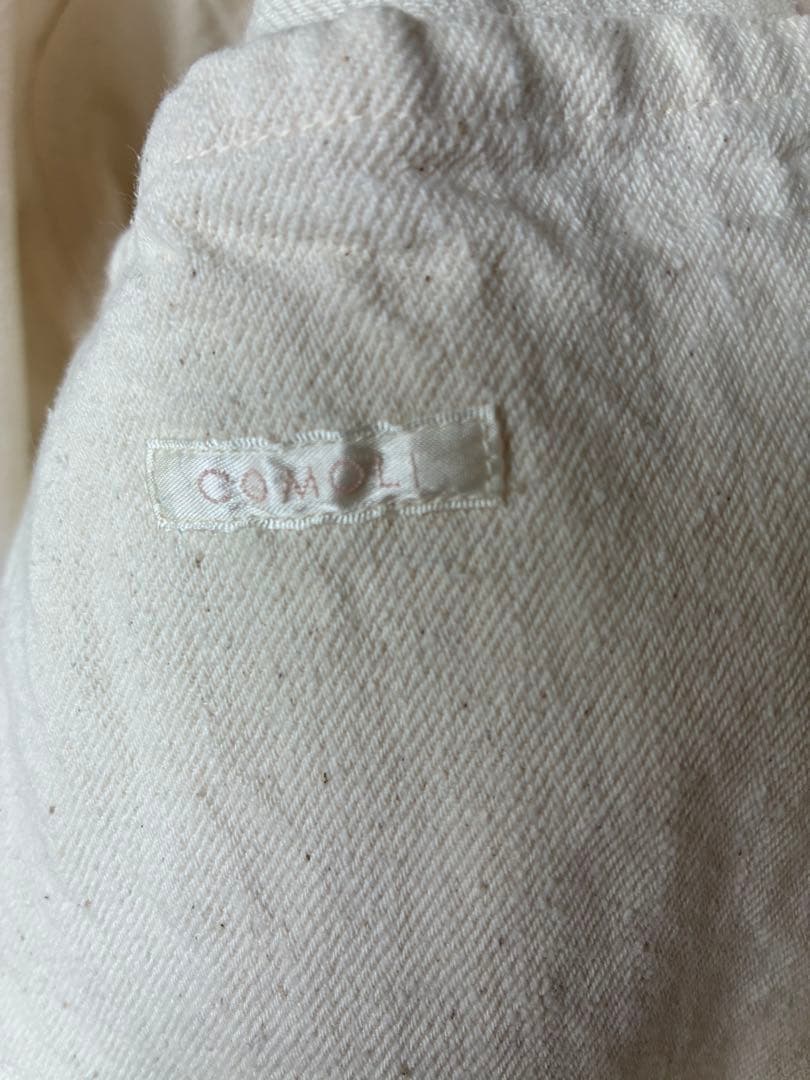 COMOLI エクリュデニムワークジャケット