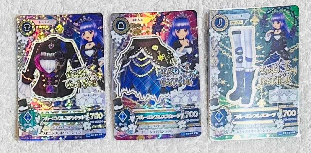 【プレミアムレア】アイカツ！『ロリゴシック』ブルーエンブレスコーデ