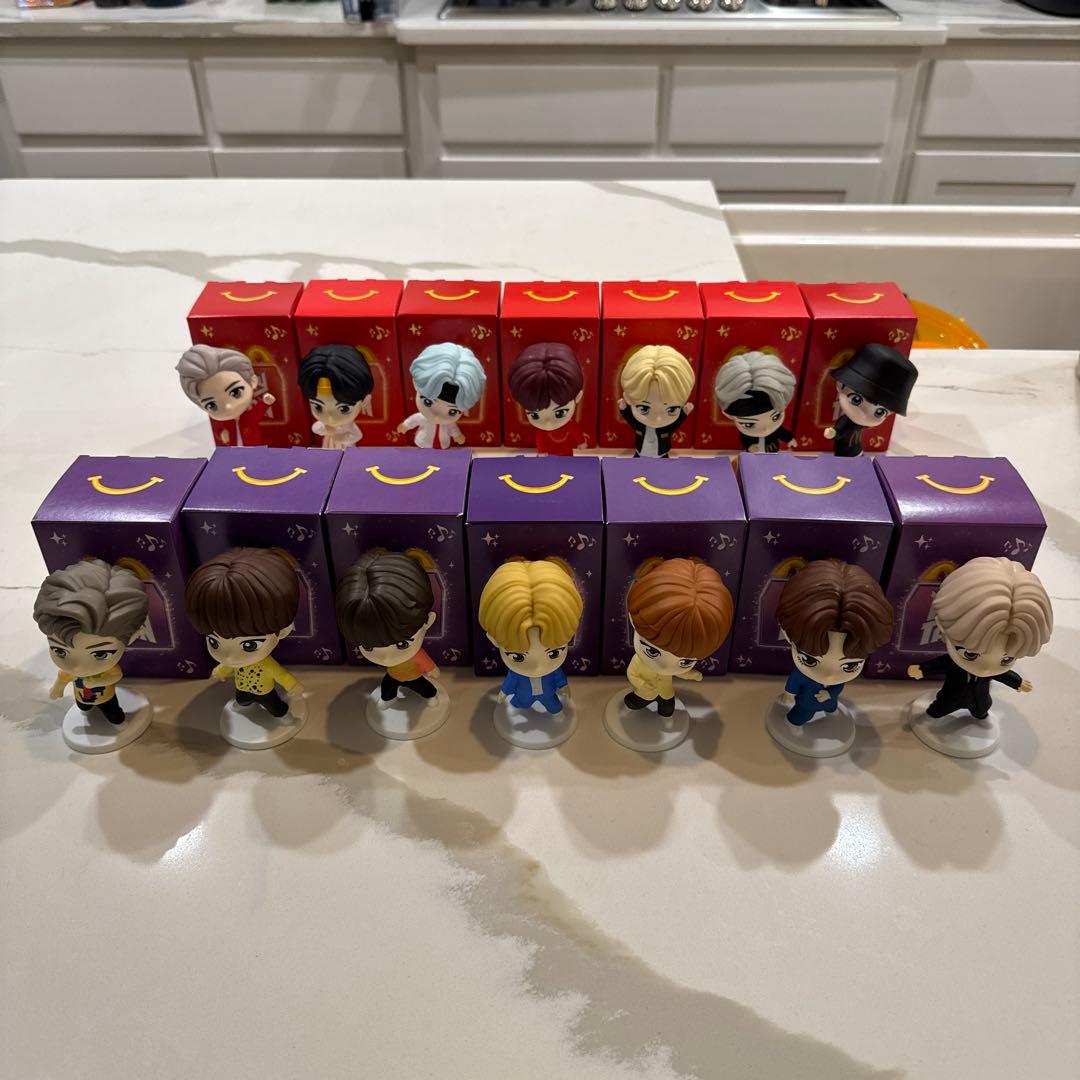 【新品】TinyTan マクドナルド BTS 14種フルセット