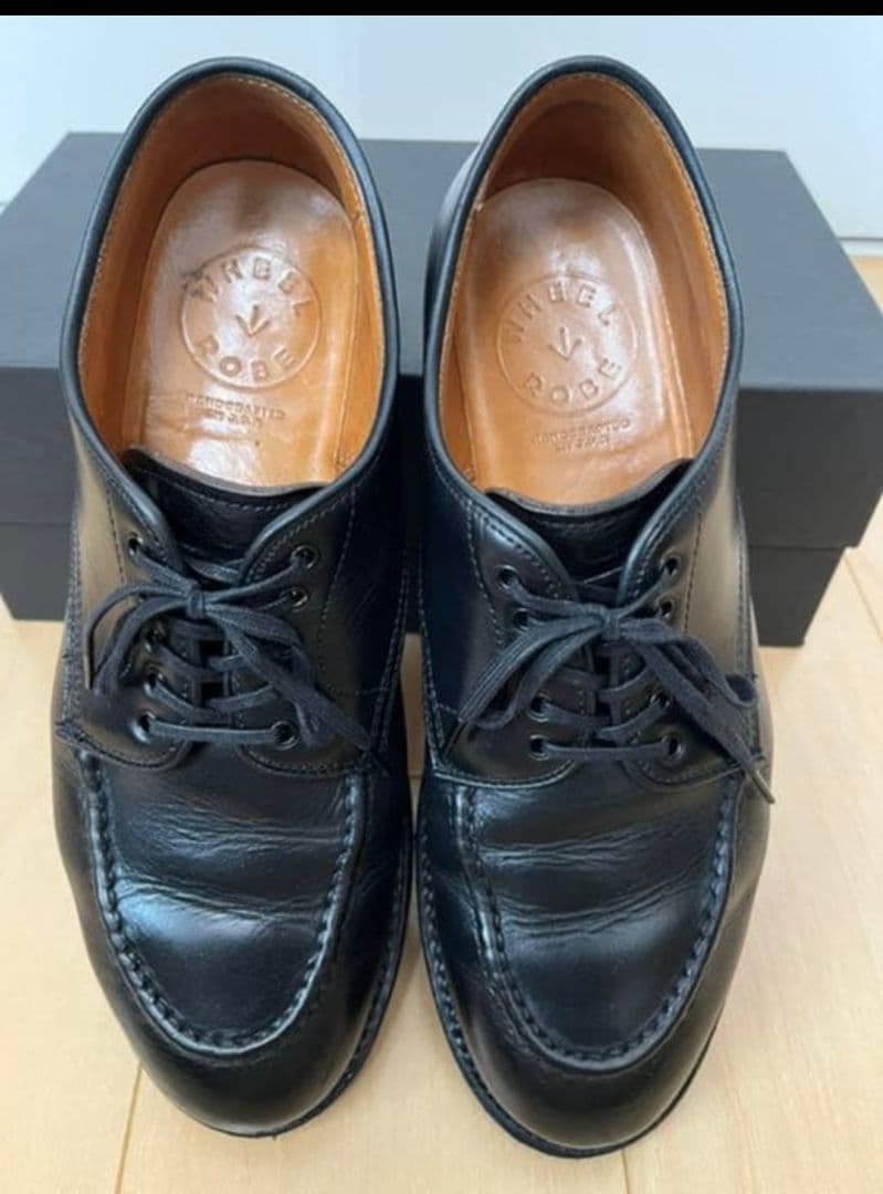 靴 WHEEL ROBE HEAVY STITCHING MOC TOE 8D