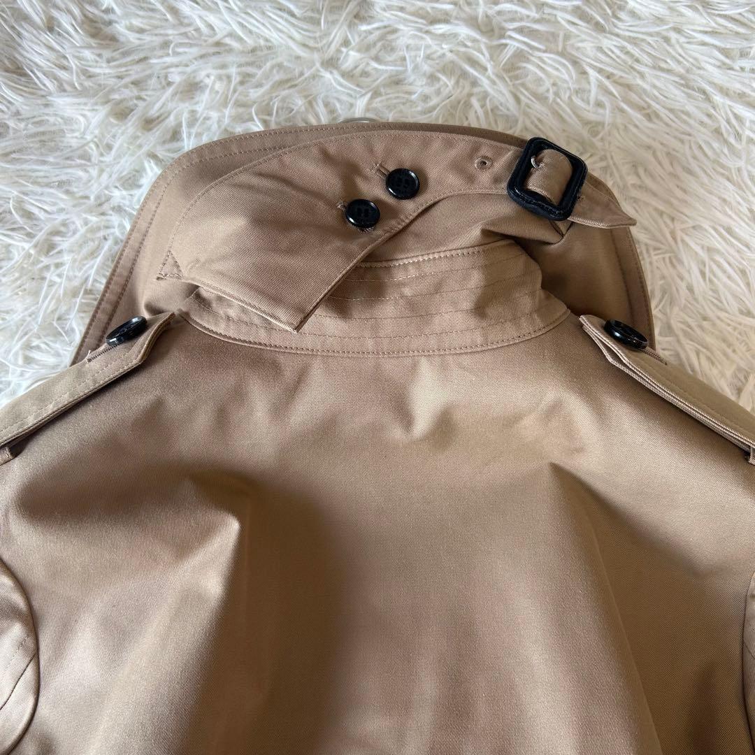 美品　HYKEハイクダブルブレストトレンチコート ライナー付 レギュラーフィット