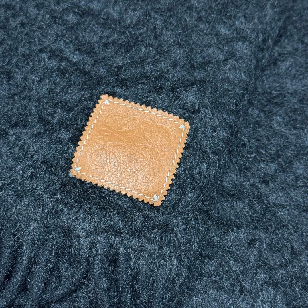 LOEWE マフラー モヘア 黒 ブラック 新品未使用 山田涼介着用