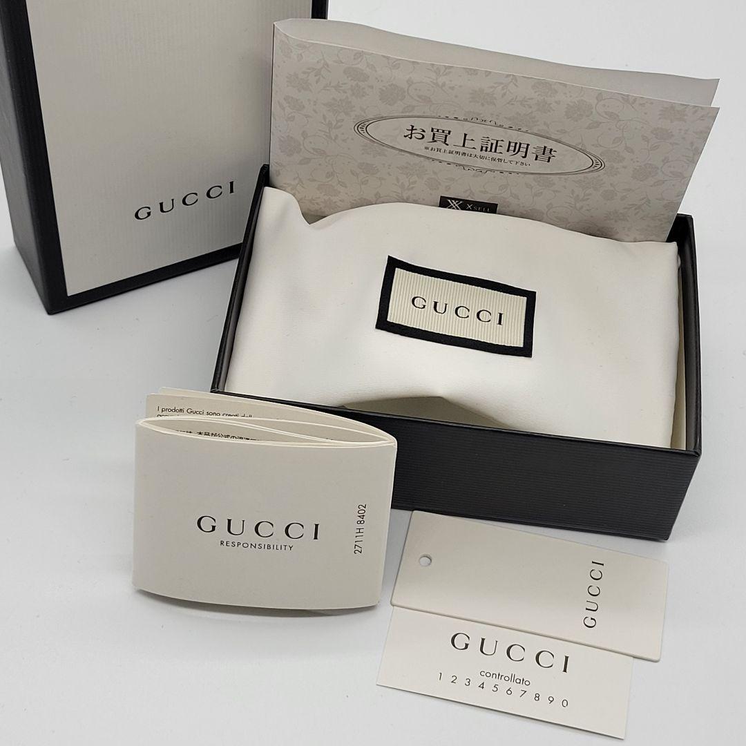 美品✨️ GUCCI キーケース プチマーモント ブラック レザー スマートキー