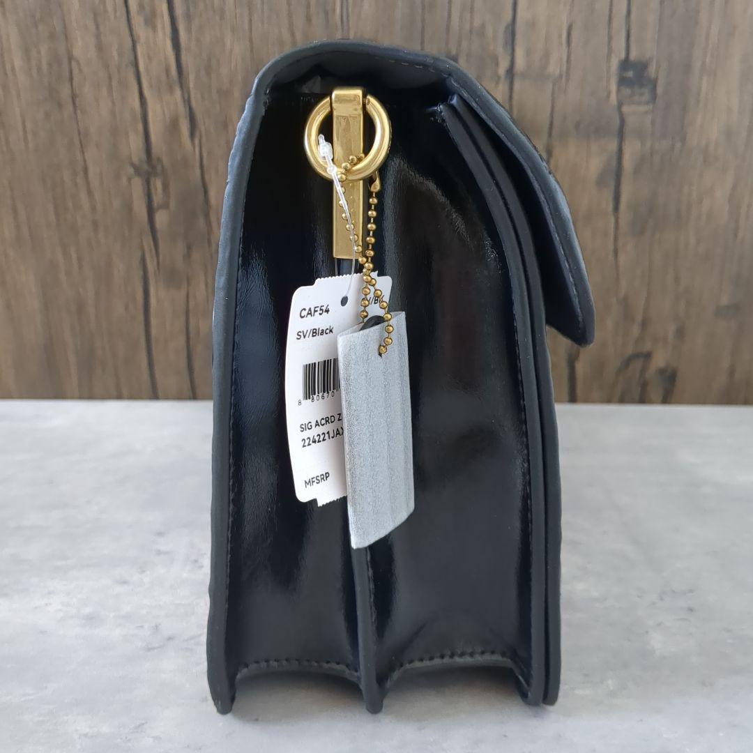 【新品】COACH　チェーン タビー ショルダー バッグ 30・キルティング