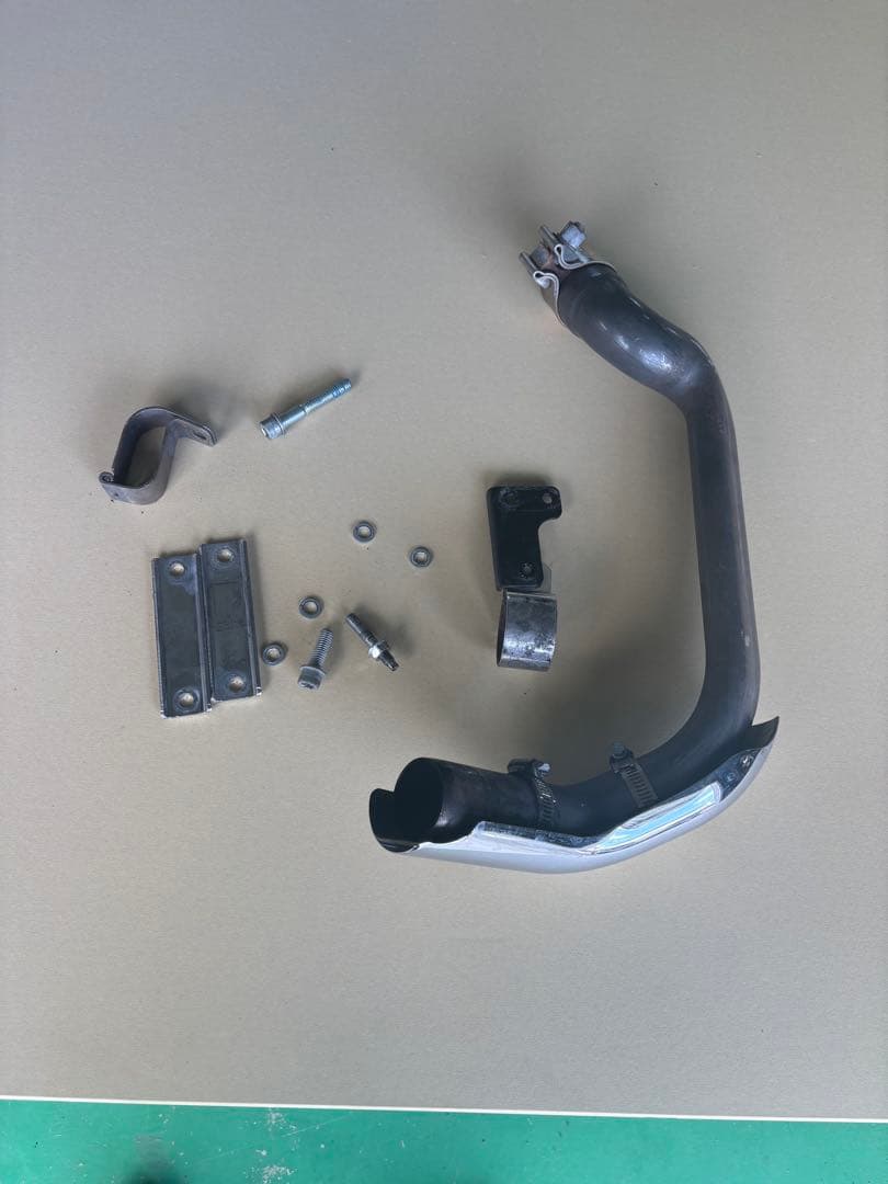 ハーレーマフラー　2017FLTRX装着