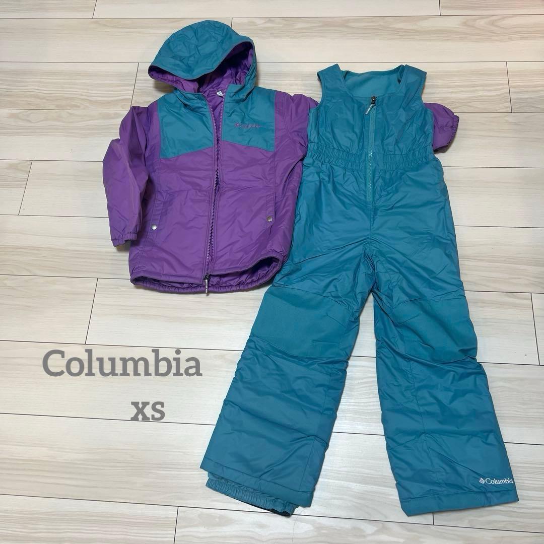 Columbia リバーシブルジャケットとオーバーオールセット