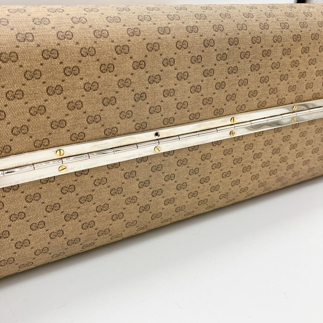 希少【GUCCI】ハード　トランクケース　ハードケース　マイクロGG PVC.