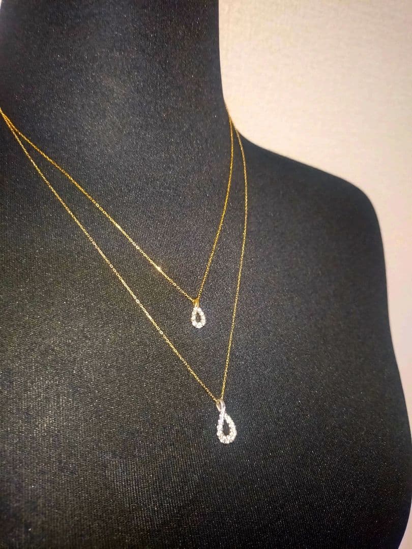 ペンダントトップ ダイヤモンド 18K シルバー