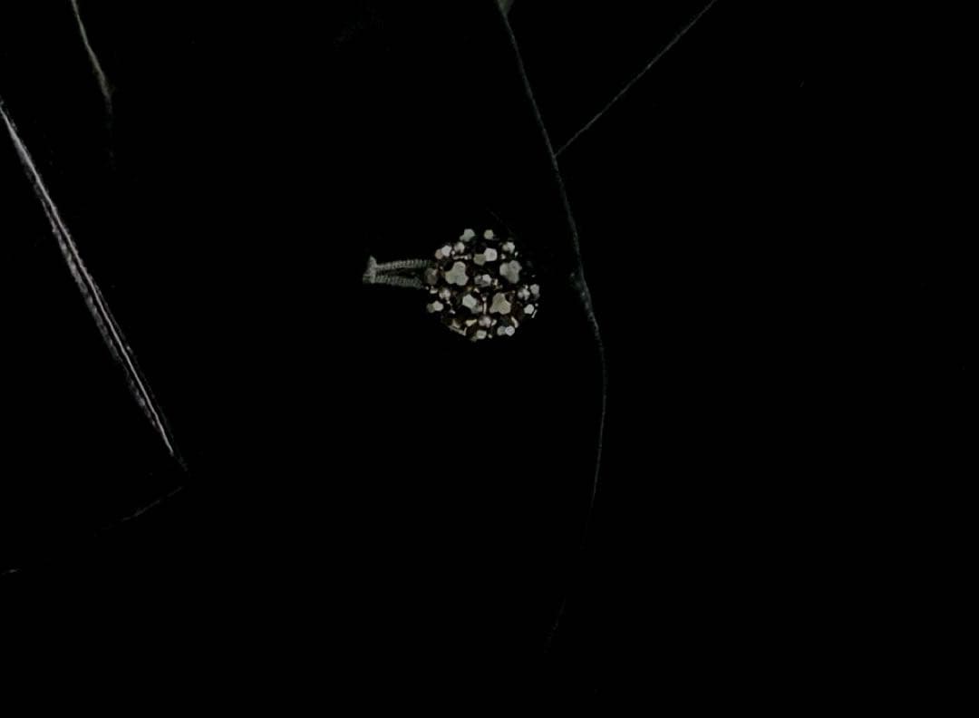 エムズグレイシー　ベロアジャケット　ビジューボタン　42