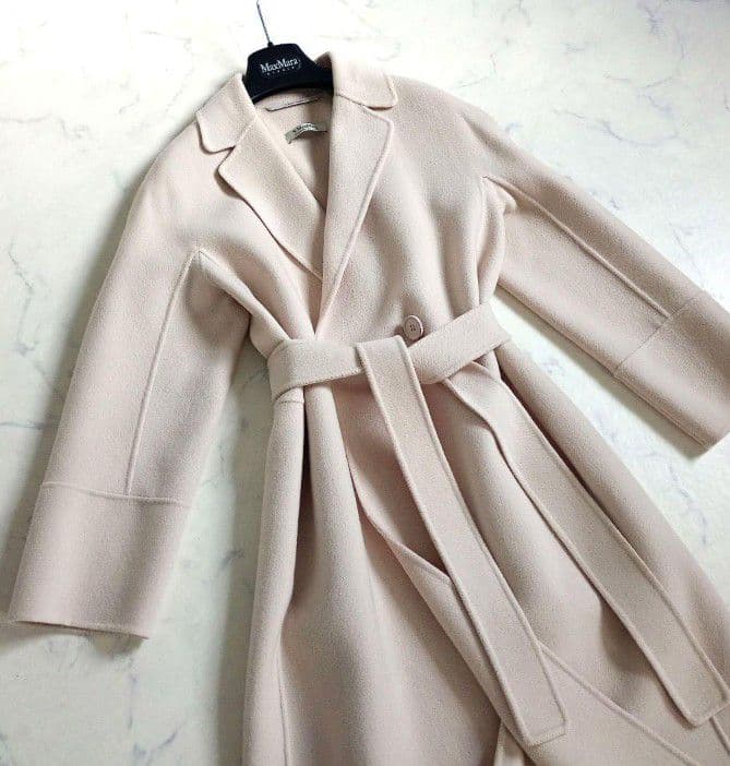 ☘️蓮໒꒱〖 プロフ必読　マックスマーラ　ダブルフェイス　コート